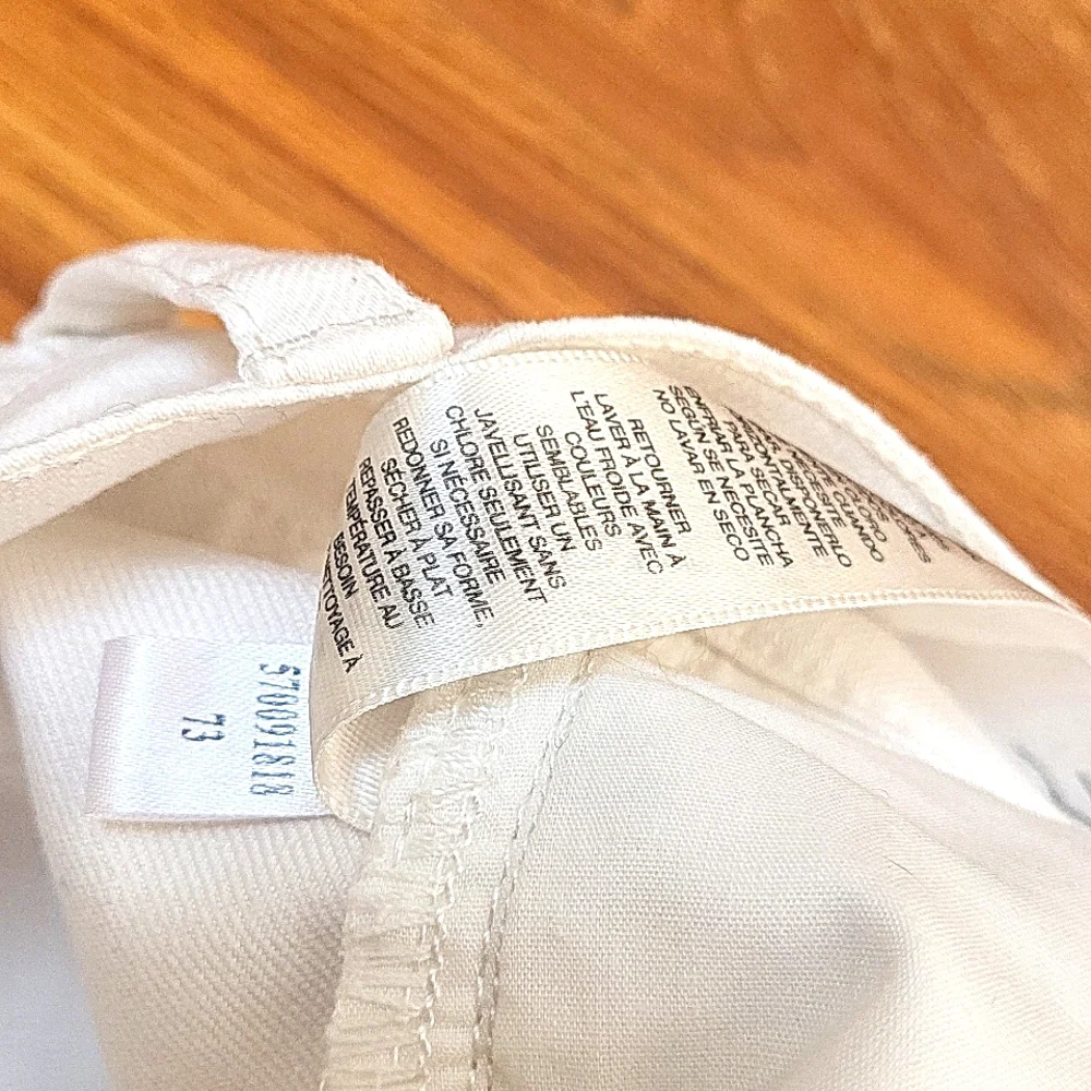 White House/ Black Market white jeans - Picture 4 of 6